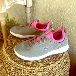 Lacoste sneakers- only worn a couple of times